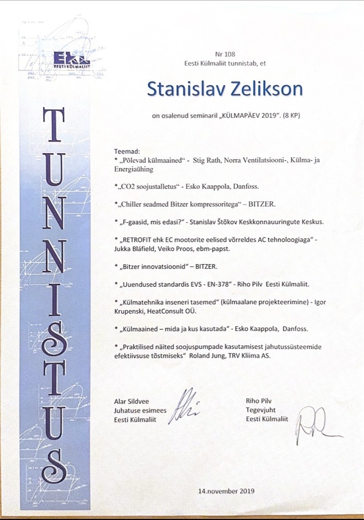 Stanislav Zelikson — Külmapäev 2019